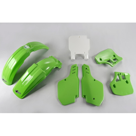 Kit plastiques UFO Vert pour Kawasaki KX 250 – 1989