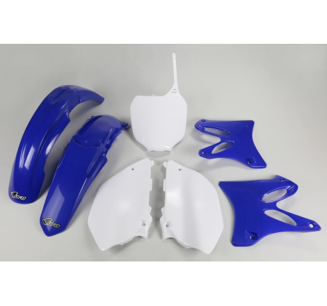 Kit plastiques UFO Bleu/Blanc pour Yamaha YZ 125 / 250 – 2002 à 2005