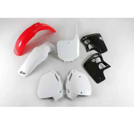 Kit plastiques UFO Rouge/Blanc pour Honda CR 500 – 1995 à 2000