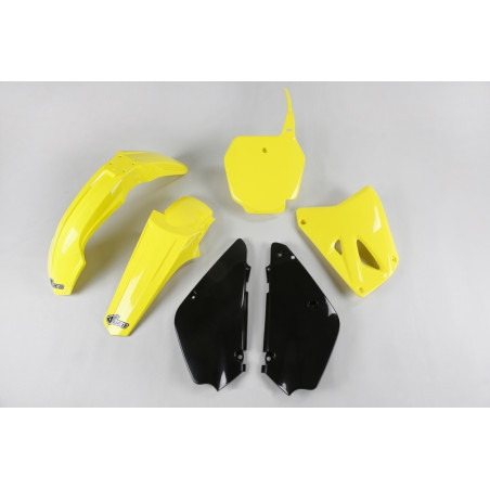 Kit plastiques UFO Jaune/Blanc Restylé pour Suzuki RM 85 – 2002 à 2022