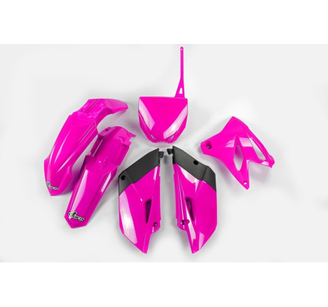 Kit plastiques UFO Rose Fluo pour Yamaha YZ 85 – 2015 à 2021
