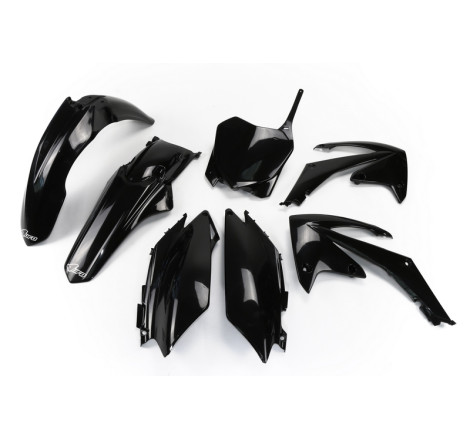 Kit plastiques UFO Noir pour Honda CRF 250 / 450