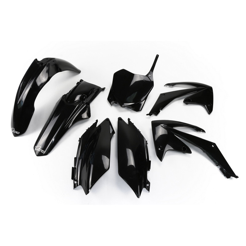 Kit plastiques UFO Noir pour Honda CRF 250 / 450