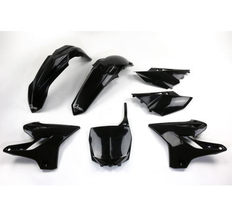 Kit plastiques UFO Noir pour Yamaha YZ 125 / 250 – 2014 à 2021
