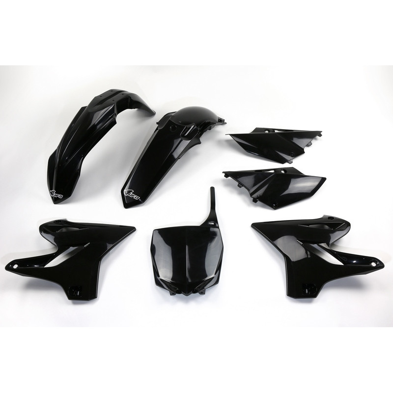 Kit plastiques UFO Noir pour Yamaha YZ 125 / 250 – 2014 à 2021