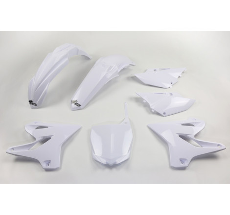 Kit plastiques UFO Blanc pour Yamaha YZ 125 / 250 – 2014 à 2021