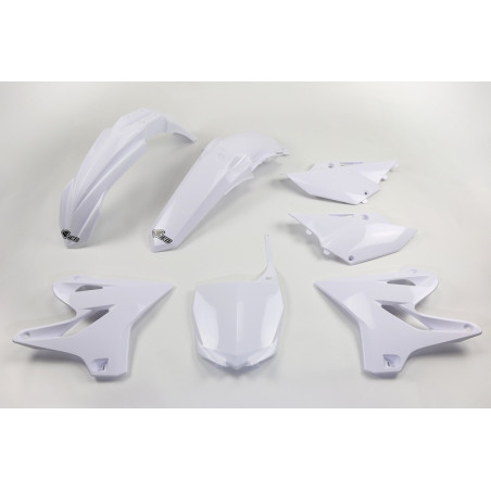 Kit plastiques UFO Blanc pour Yamaha YZ 125 / 250 – 2014 à 2021