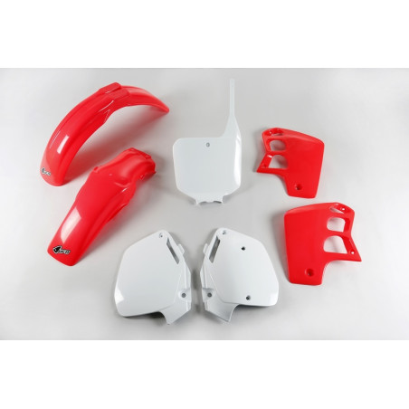 Kit plastiques UFO Rouge/Blanc pour Honda CR 500 – 1995 à 2000