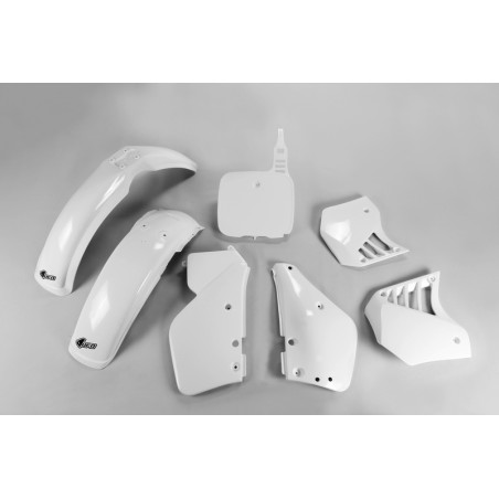 Kit plastiques UFO Blanc pour Yamaha YZ 125 – 1987 à 1988
