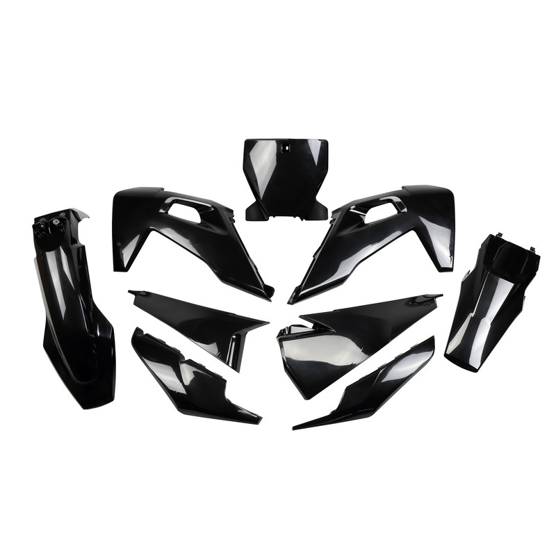 Kit plastiques UFO Noir pour 125/250/350/450 TC / FC