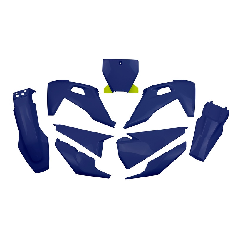 Kit plastiques UFO Bleu pour 125/250/350/450 TC / FC – 2019 à 2022