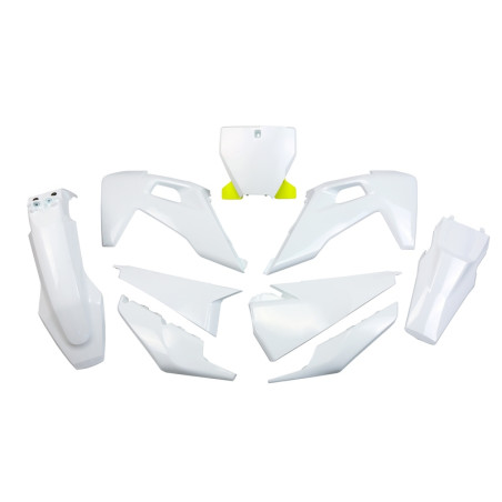 Kit plastiques UFO Blanc pour 125/250/350/450 TC / FC – 2019 à 2022