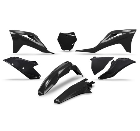 Kit plastiques UFO Noir pour 125/250/350/450 MC / MC-F