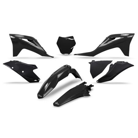 Kit plastiques UFO Noir pour 125/250/350/450 MC / MC-F