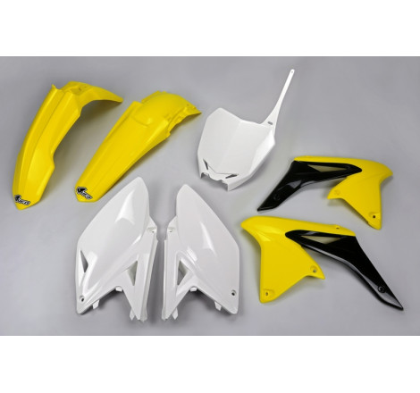 Kit plastiques UFO Jaune/Noir pour Suzuki RM-Z 250 – 2014 à 2018