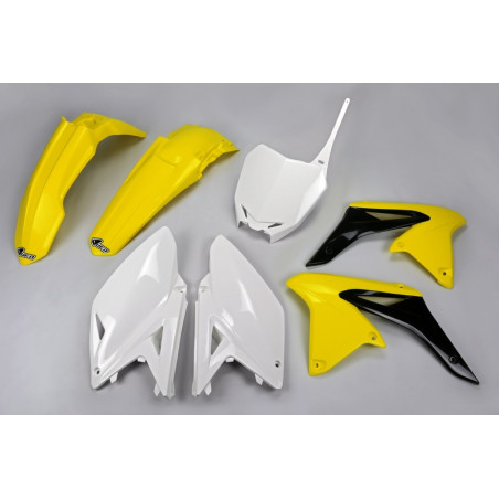 Kit plastiques UFO Jaune/Noir pour Suzuki RM-Z 250 – 2014 à 2018