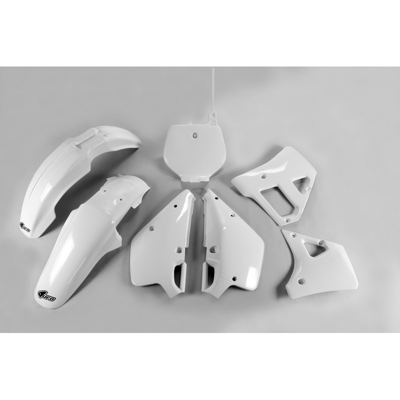 Kit plastiques UFO Blanc pour Yamaha YZ 125 – 1992
