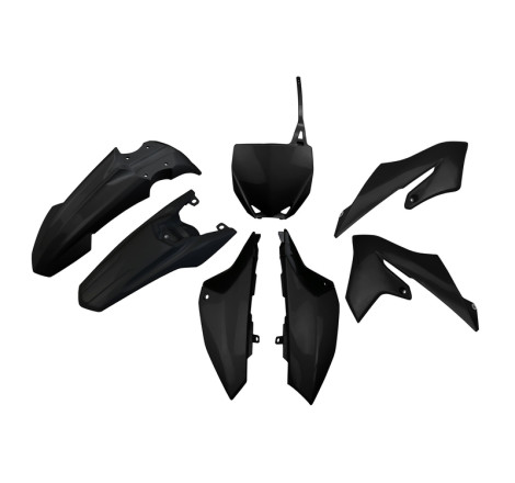 Kit plastiques UFO Noir pour Yamaha YZ 65 – 2017 à 2025
