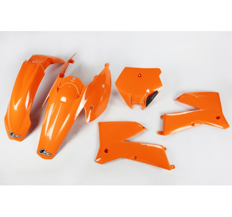 Kit plastiques UFO Orange pour KTM SX / SX-F 125 / 250 – 2005 à 2006