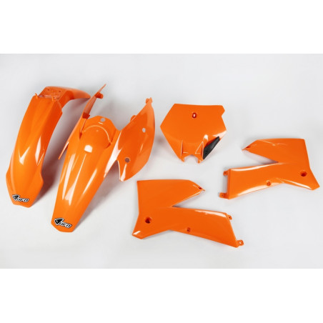Kit plastiques UFO Orange pour KTM SX / SX-F 125 / 250 – 2005 à 2006