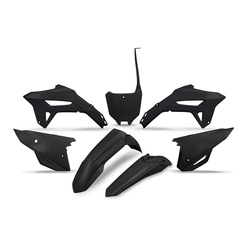 Kits plastiques UFO Noir pour Honda CRF 250 / 450