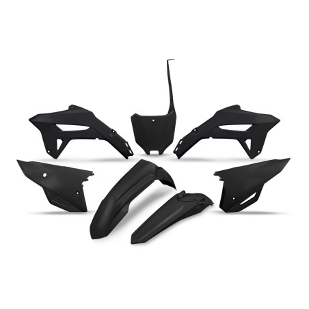 Kits plastiques UFO Noir pour Honda CRF 250 / 450