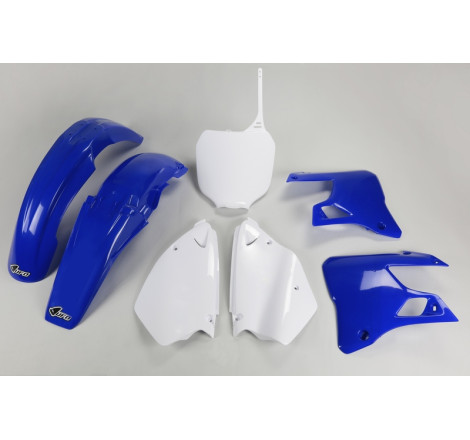 Kit plastiques UFO Bleu/Blanc pour Yamaha YZ 125 / 250 – 2000 à 2001