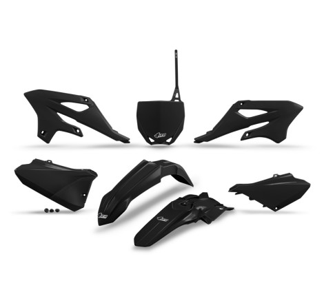 Kit plastiques UFO Noir pour Yamaha YZ 85 – 2022 à 2025