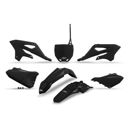 Kit plastiques UFO Noir pour Yamaha YZ 85 – 2022 à 2025