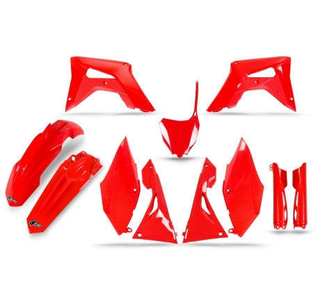 Kit plastiques UFO Rouge pour Honda CRF 250 / 450
