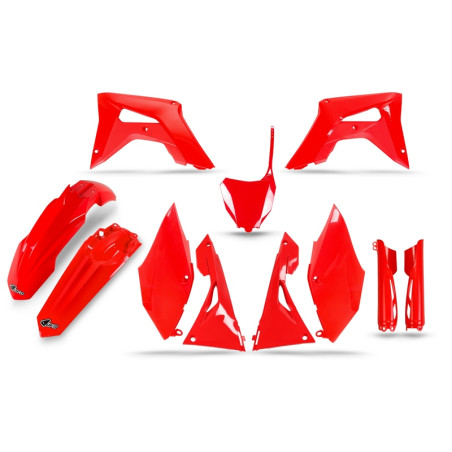 Kit plastiques UFO Rouge pour Honda CRF 250 / 450