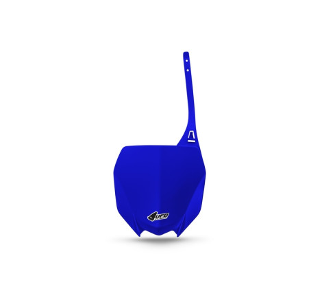 Plaque numéro frontale UFO bleue pour Yamaha YZ / YZ-F 125/250/450