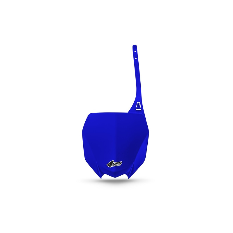 Plaque numéro frontale UFO bleue pour Yamaha YZ / YZ-F 125/250/450