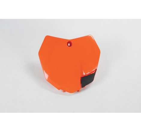 Plaque numéro frontale UFO orange pour KTM SX / SX-F 125/250/350/450 (2013-2015)