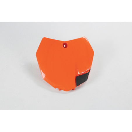 Plaque numéro frontale UFO orange pour KTM SX / SX-F 125/250/350/450 (2013-2015)