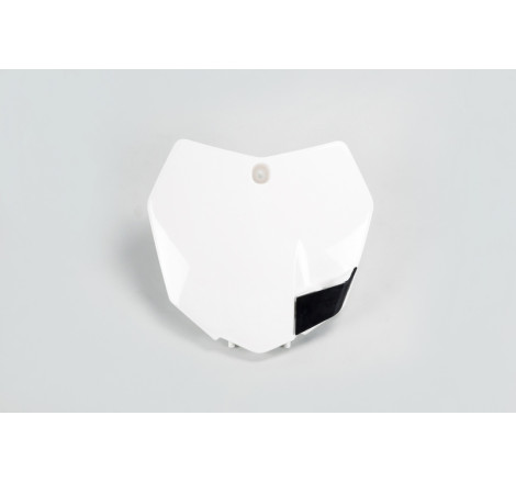Plaque numéro frontale UFO blanche pour KTM SX / SX-F 125/250/350/450 (2013-2015)