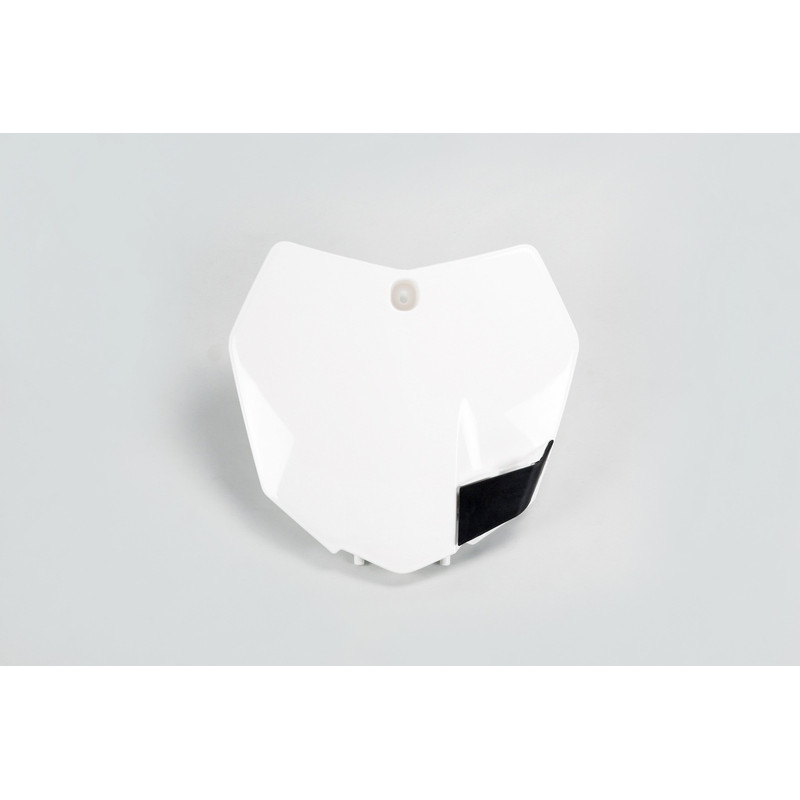 Plaque numéro frontale UFO blanche pour KTM SX / SX-F 125/250/350/450 (2013-2015)