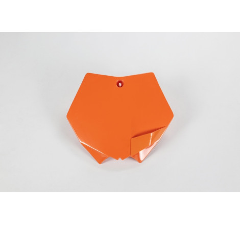 Plaque numéro frontale UFO orange pour KTM SX / SX-F 125/250/350/450 (2007-2012)