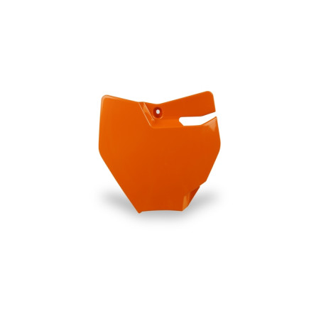 Plaque numéro frontale UFO orange pour KTM 65 SX (2016-2024)