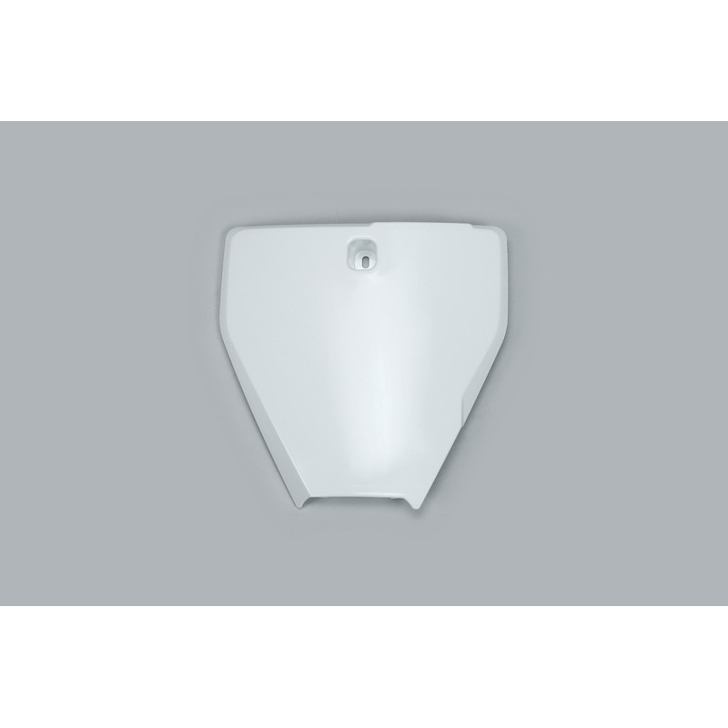 Plaque numéro frontale UFO blanche pour Husqvarna TC 85 (2018-2024)