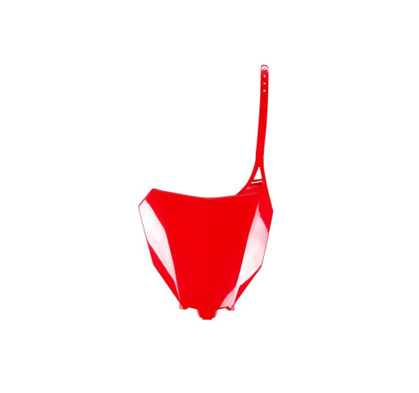 Plaque numéro frontale UFO rouge pour Honda CRF 250 / 450