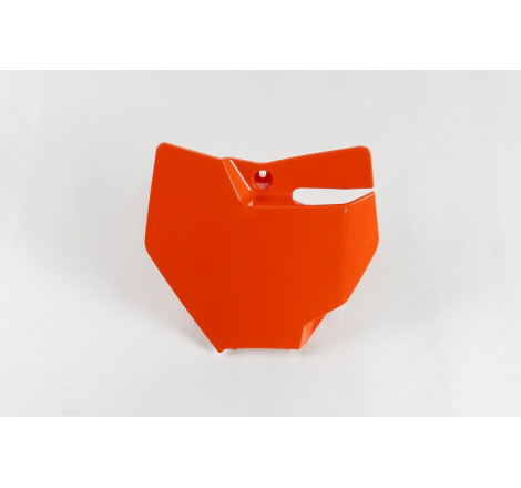 Plaque numéro frontale UFO orange pour KTM 85 SX (2018-2024)