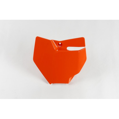 Plaque numéro frontale UFO orange pour KTM 85 SX (2018-2024)