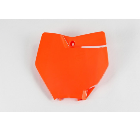 Plaque numéro frontale UFO orange fluo pour KTM SX / SX-F 125/250/350/450