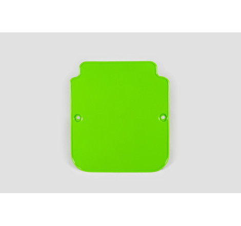Plaque numéro frontale UFO verte pour Kawasaki KX 125 / 250 / 500