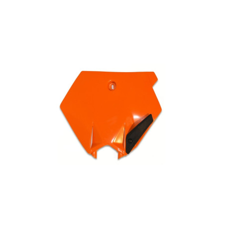 Plaque numéro frontale UFO orange pour KTM 85 SX (2004-2012)