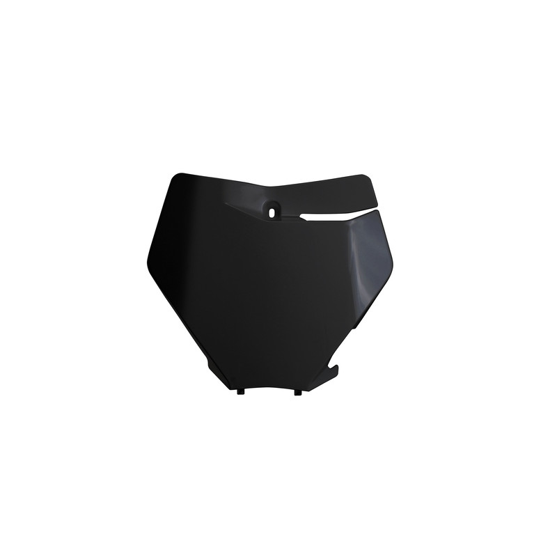 Plaque numéro frontale UFO noire pour KTM SX / SX-F 125/250/350/450 (2019-2022)