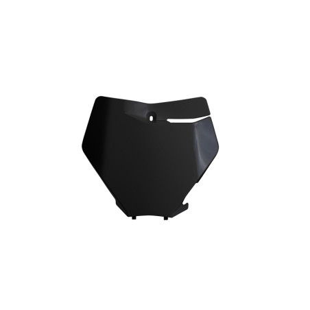 Plaque numéro frontale UFO noire pour KTM SX / SX-F 125/250/350/450 (2019-2022)