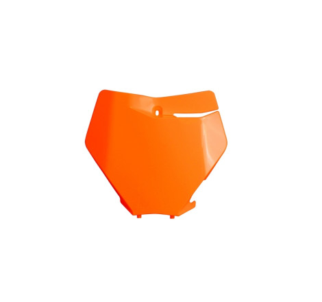 Plaque numéro frontale UFO orange pour KTM SX / SX-F 125/250/350/450 (2019-2022)
