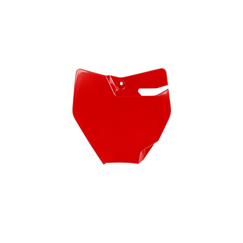 Plaque numéro frontale UFO rouge pour GasGas MC 65 (2021-2023)